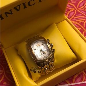 SUMMER SALE😎☀️ GOLD GRAND BABY LUPA INVICTA WATCH